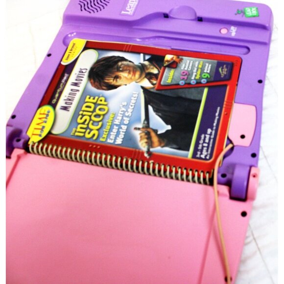 Leap Frog Pad Harry Potter Interactive Book Grade 3-5 Making Movie Game Fun Pink - Picture 12 of 13